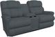 La-Z-Boy® Pinnacle Denim Manual Wall Reclining Loveseat with Console-0