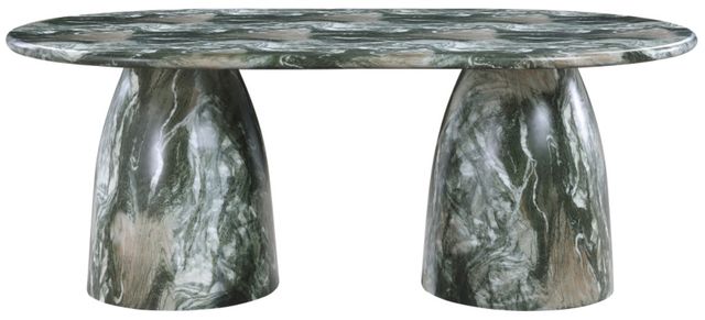 Meridian Furniture Cosenza Green 78" Indoor/Outdoor Concrete Dining Table-1
