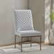 Parker House® Diamond Elise Linen Dining Side Chair -1