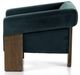 Four Hands Cairo Modern Velvet Smoke Chair-2