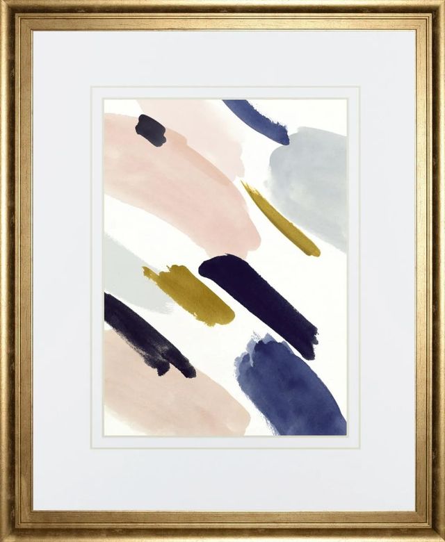 Classy Art Brushmarks I By Victoria Borges Wall Art-0