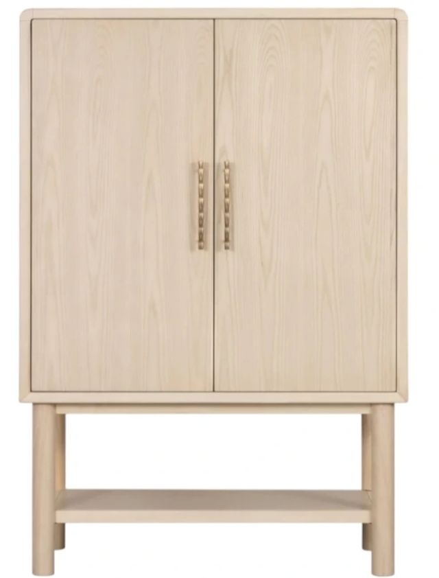 Modus Furniture Zinnia White Sand Bar Cabinet-2