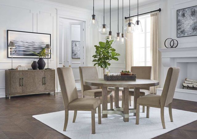Signature Design by Ashley® Chrestner 5-Piece Gray Dining Set-3