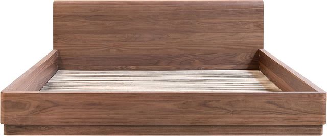 Moe's Home Collection Round Off Walnut Queen Bed-1
