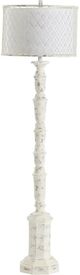 Crestview Collection Para White Floor Lamp-0