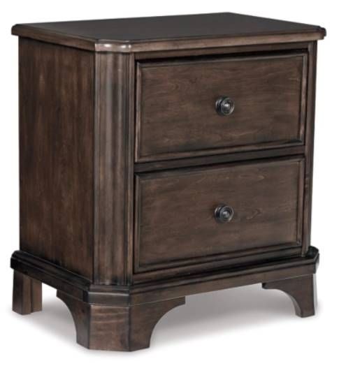 Signature Design by Ashley® Adinton 5-Piece Brown King Panel Storage Bed Set-3