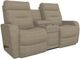 La-Z-Boy® Baron Brindle Manual Wall Reclining Loveseat with Console-0