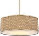 Uttermost® Pinchot Brown/Matte Gold 4-Light Pendant-3