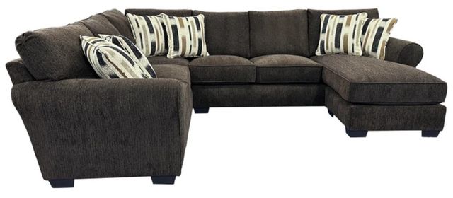 Porter International Designs Savannah 2-Piece Chocolate Sectional-1