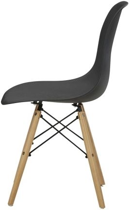 Signature Design by Ashley® Jaspeni Black Dining Side Chair-2