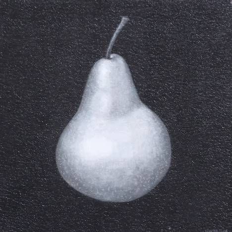 StyleCraft Norman Wyatt Home White Pear Wall Art-1