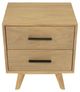 VIG Furniture Modrest Claire Walnut Nightstand-2