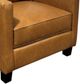 USA Premium Leather Furniture 4040 Chestnut Chair-2