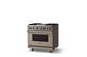 Viking® 5 Series 36" Nantucket Pro Style Dual Fuel (NG) Range with Polished Chrome Trim-2