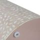 A & B Home Pale Pink Metallic Floral Pattern Side Table-3