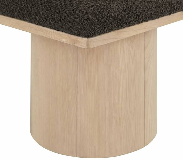 Meridian Furniture Pavilion 2-Piece Brown/Natural 36" Modular Bench-3