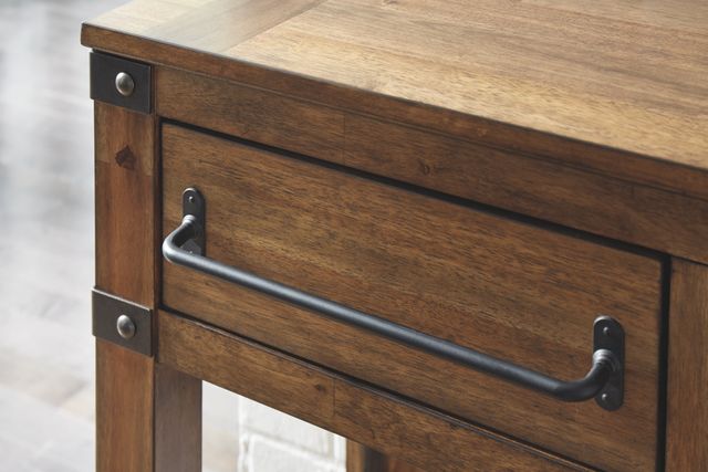 Signature Design by Ashley® Roybeck Light Brown Accent Cabinet-3