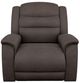 La-Z-Boy® Redwood Godiva Power Rocking Recliner with Headrest-1