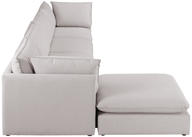 Meridian Furniture Mackenzie 5-Piece Beige Modular Sectional Set-2