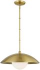 Forty West Lilah Antique Brass Pendant-2