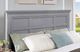 Furniture of America® Castlile 4-Piece Gray Twin Bedroom Set-5