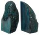 A & B Home 2-Piece Blue Agate Bookend Set-0