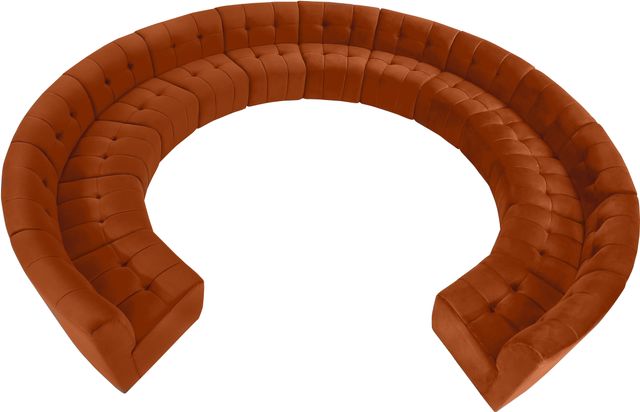 Meridian Furniture Limitless 13-Piece Cognac Modular Sectional-1