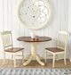 A-America® British Isles Merlot Dropleaf Dining Table with Buttermilk Base-2