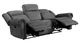 Homelegance® Brennen Charcoal Double Reclining Sofa-4