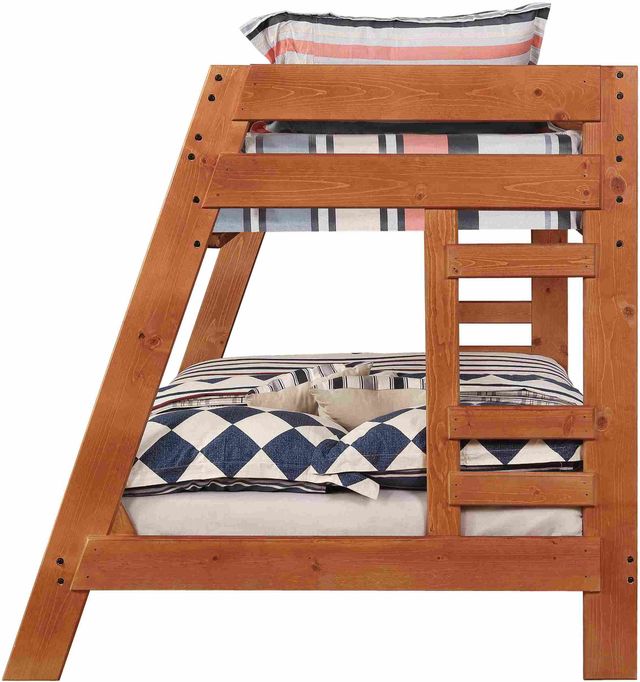 Coaster® Wrangle Hill Amber Wash Twin/Full Youth Bunk Bed-1