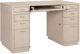 Hooker® Furniture Marlowe Polished Limestone Knee-Hole Desk-5