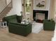 International Furniture Direct Vallarta Olive Accent Chair-4