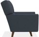 La-Z-Boy® Bellevue Navy High Leg Swivel Chair-2