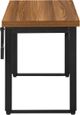 Monarch Specialties Inc. Black/Walnut Desk With Adjustable Height-2