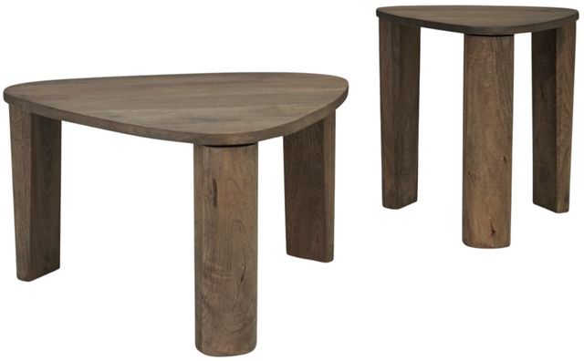 Signature Design by Ashley® Reidport Grayish Brown Nesting Table-1