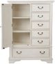 Liberty Furniture Bayside Antique White Gentleman's Chest-3