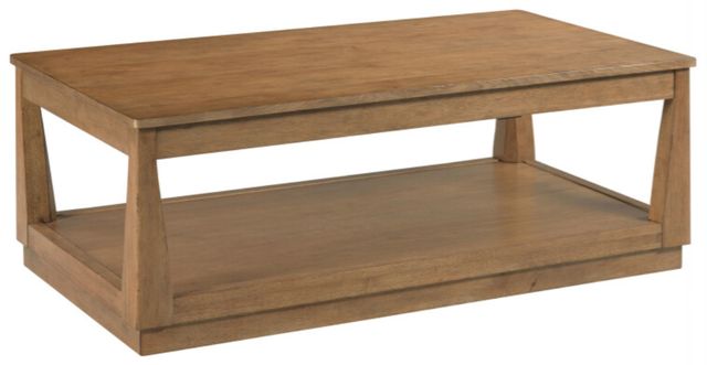 Hammary® Clifton Gingersnap Lift Top Coffee Table with Casters-0