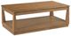 Hammary® Clifton Gingersnap Lift Top Coffee Table with Casters-0