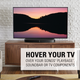 Sanus® Black Swiveling TV Base-1