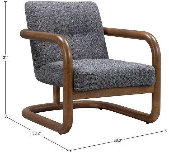 LH Home Scale Curbside Brown/Charcoal Club Chair-2