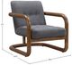 LH Home Scale Curbside Brown/Charcoal Club Chair-2