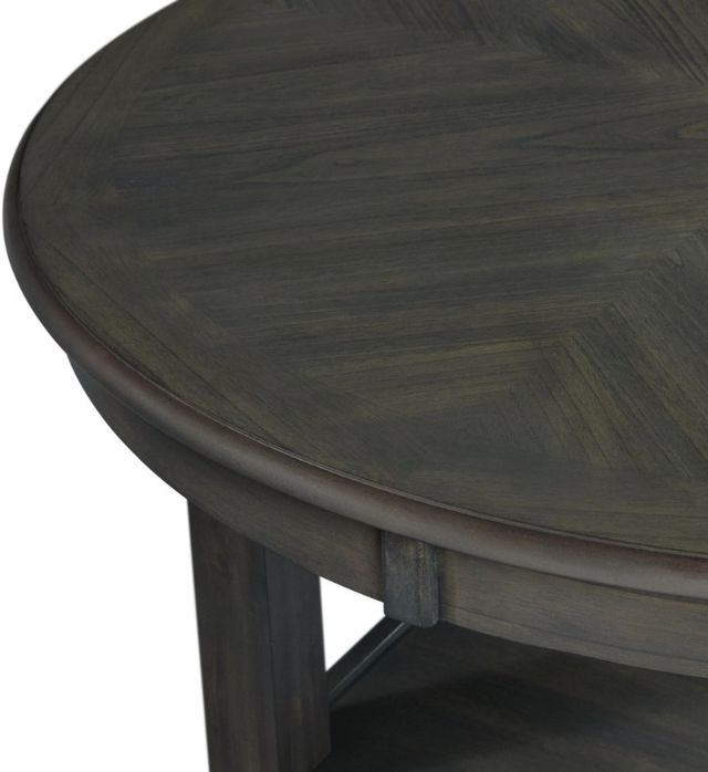 Elements International Amherst Gray Dining Table -3