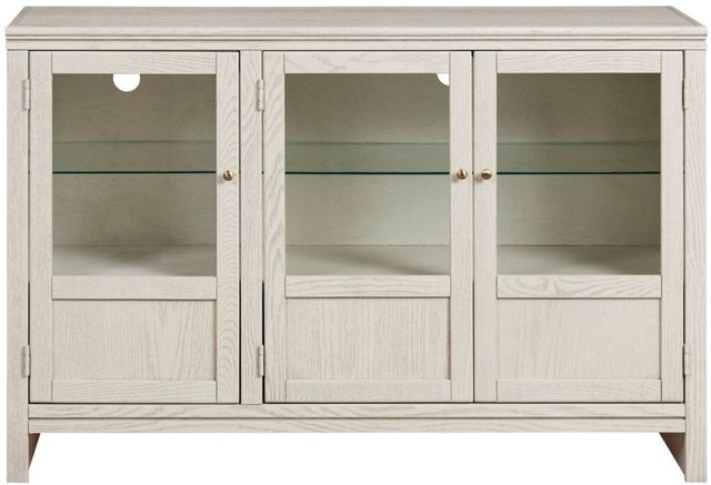 aspenhome® Sandro Brushed White 49'' Console with 3-Doors-2