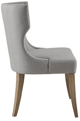 Olliix by Madison Park Carson Light Grey Dining Chair-1