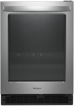 Whirlpool® 5.2 Cu. Ft. Fingerprint Resistant Stainless Steel Beverage Center