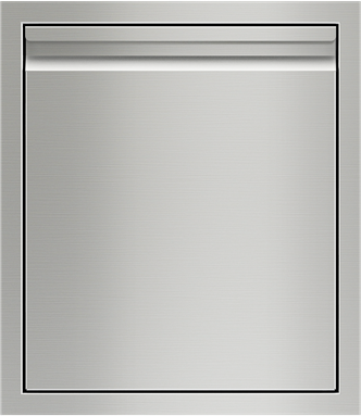 Wolf® 18" Stainless Steel Left Hinge Single Access Door-0