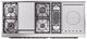 Ilve® Nostalgie II Series 60" Antique White Pro Style Dual Fuel Range-2