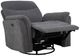 Coaster® Adler Gray Swivel Glider Power Recliner-2
