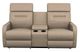 La-Z-Boy® Lennon Hemp Manual Wall Reclining Loveseat with Console-1