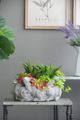 A & B Home Gray 7" Planter-4